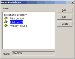 Phone Book Demo